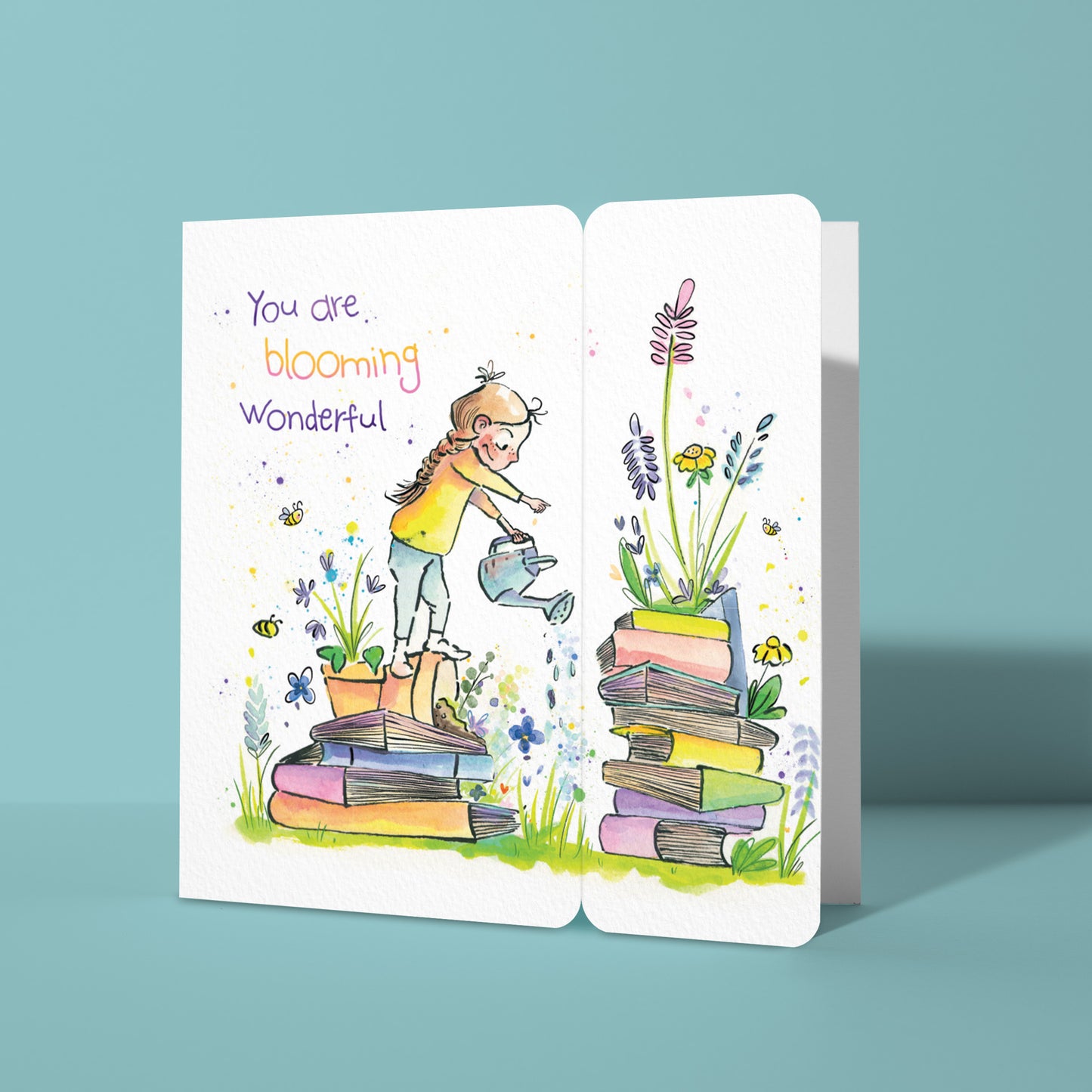'Blooming wonderful' Keepsake Bookmark Card