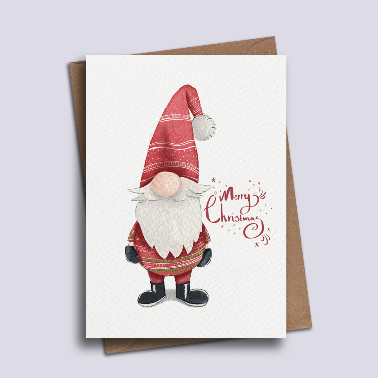 Christmas Gnome | Gonk Christmas Card