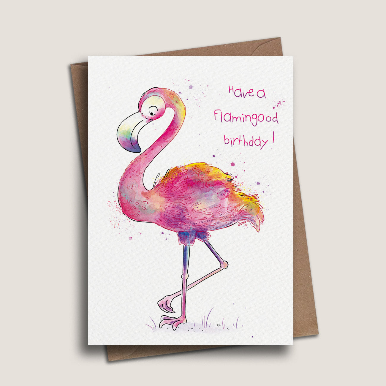 FlaminGO-od Birthday Card