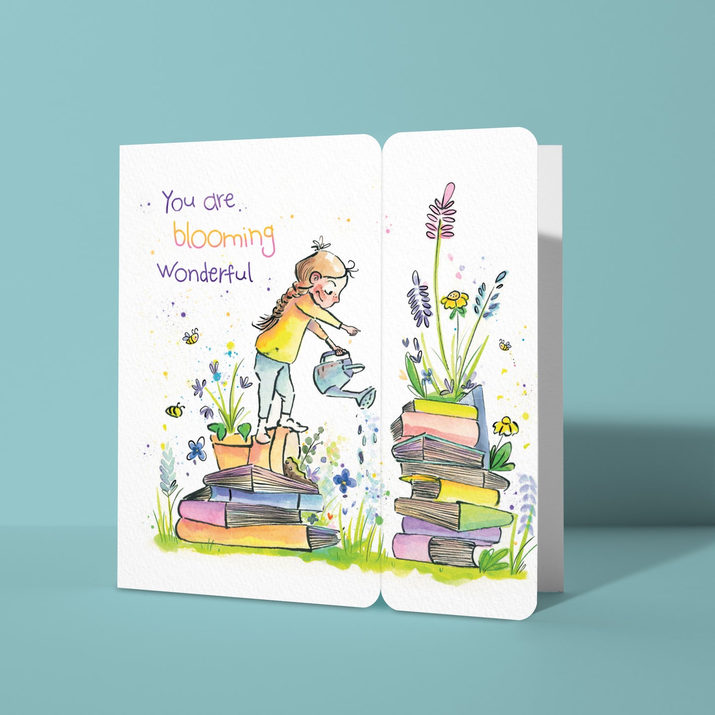 'Blooming wonderful'  Keepsake Bookmark Card