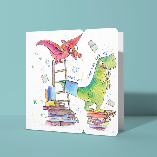 DINO Keepsake Bookmark Card