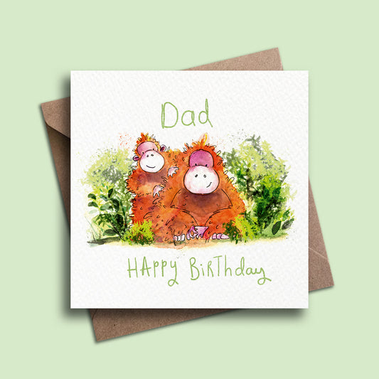 Orangutan Dad