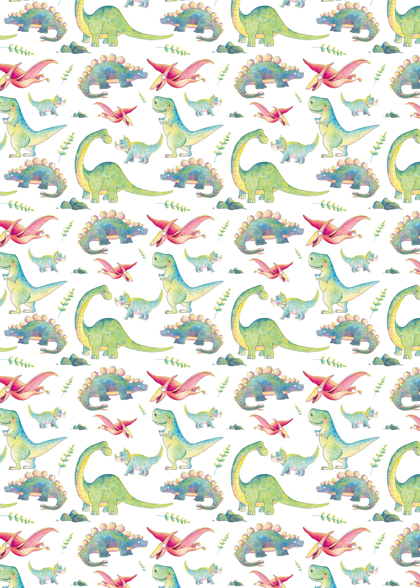 Dinosaur Wrapping Paper