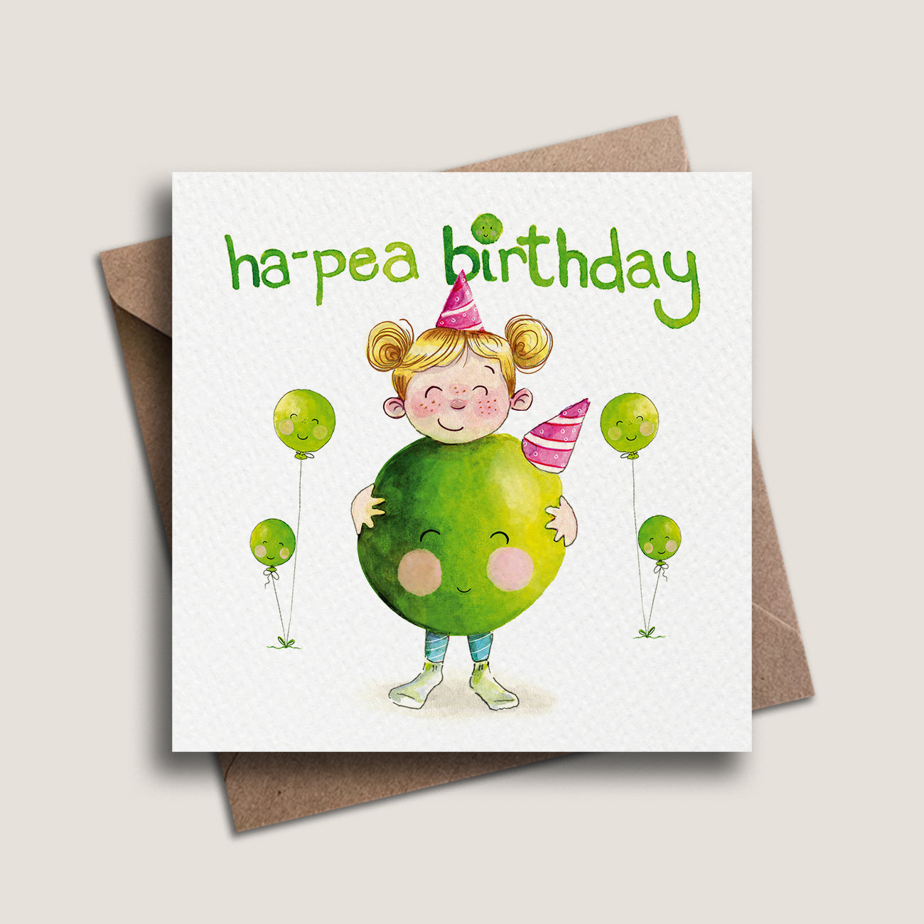 Ha-Pea Birthday Card