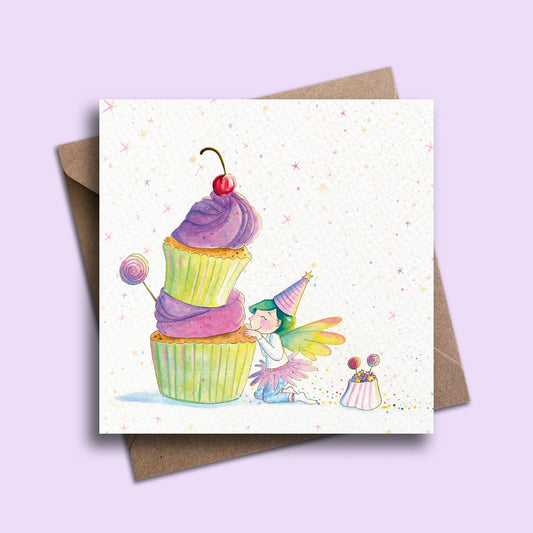 Rainbow Cupcake Fairy