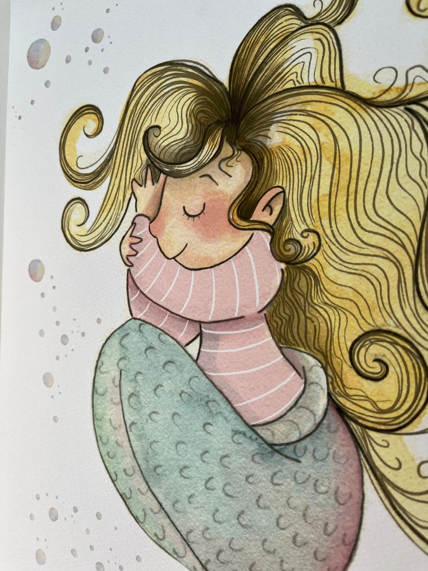 Sweet Dreams Mermaid Print